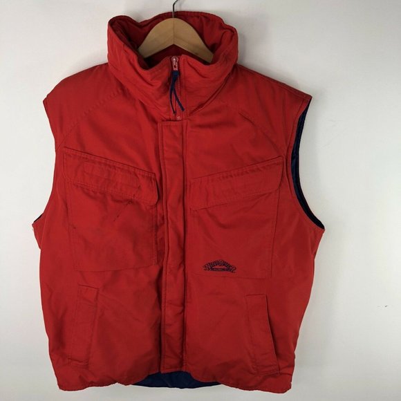 Wind River Down Puffer Vest Red Mens XL - Picture 1 of 8